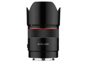 Samyang AF 75mm f/1.8 FE Lens (Sony E)
