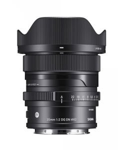 Sigma 20mm F2 DG DN Contemporary Lens (Sony E)