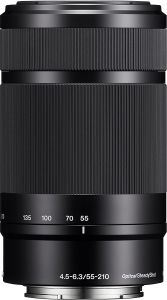 Sony E 55-210mm f4.5-6.3 OSS Lens (SEL55210)