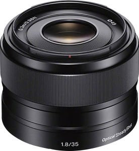 Sony E 35mm F1.8 OSS Lens (SEL35F18)