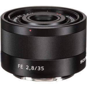 Sony FE 35mm f2.8 Zeiss Lens