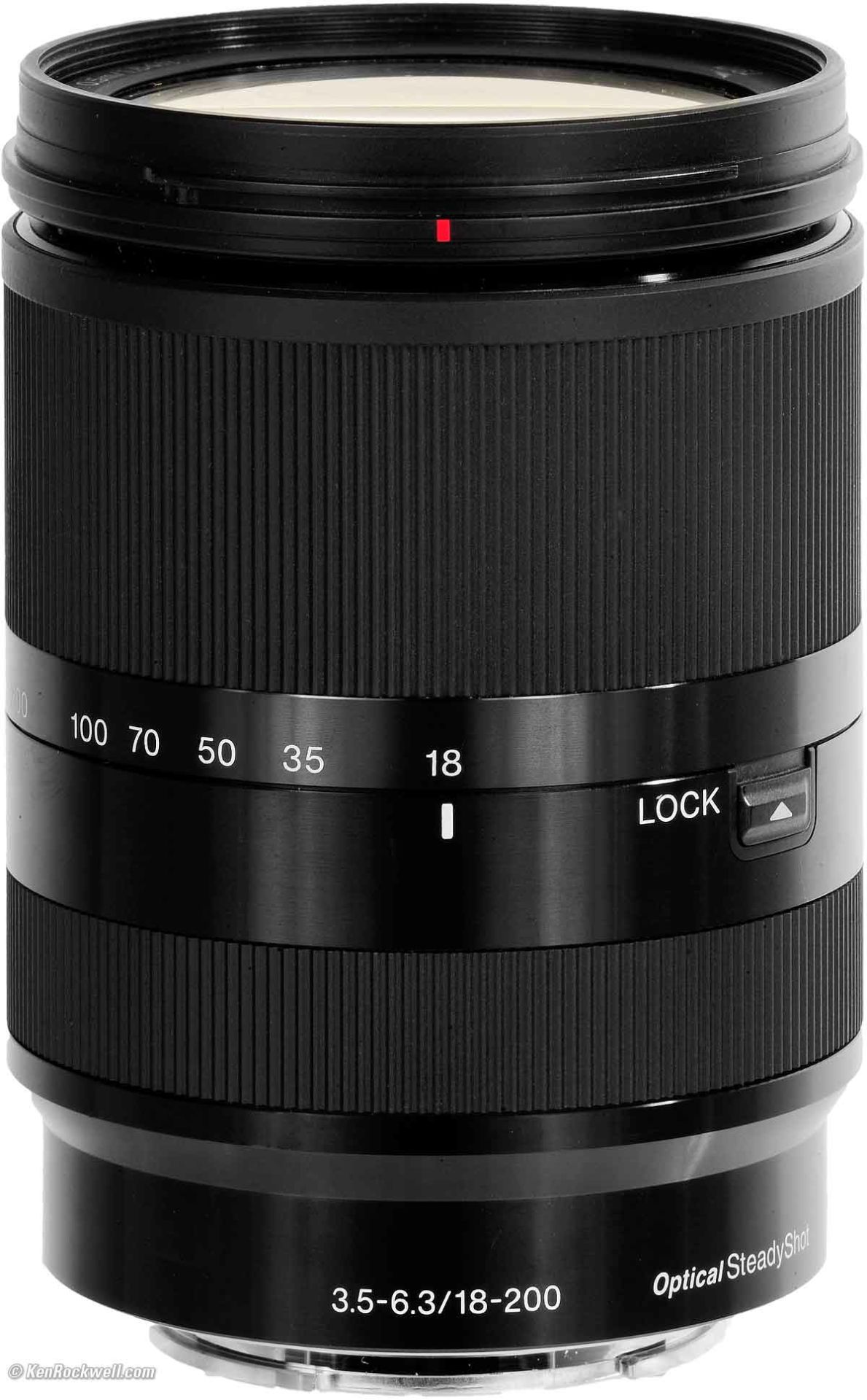 Sony E 18-200mm F/3.5-6.3 OSS Lens