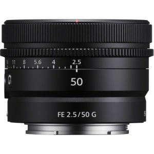 Sony FE 50mm f  2.5 G Lens