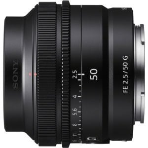 Sony FE 50mm f  2.5 G Lens