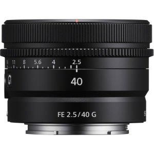 Sony FE 40mm f  2.5 G Lens