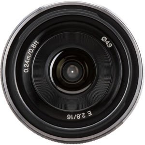Sony E 16mm F/2.8 Lens (SEL16F28)