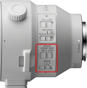 Sony FE 200-600mm f / 5.6-6.3 G OSS Lens
