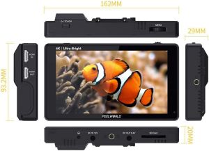 Feelworld LUT6 6inch IPS 2600 Nit 3G-SDI 4K HDMI