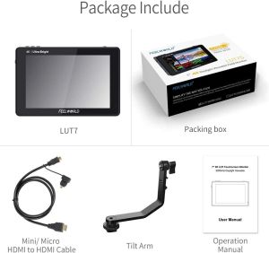 Feelworld LUT7 7 inch 2200 Nit 3D 4K Destekli Monitör