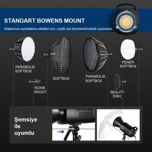 Neewer CB60B İki Renkli LED Işık