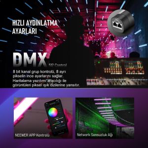 Neewer TL60RGB LED Işık Tüpü