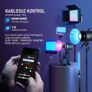 Neewer MS60C RGB LED Işık
