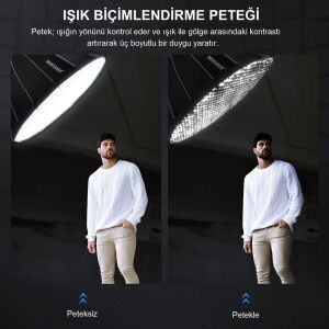 NEEWER 55cm Parabolic Softbox