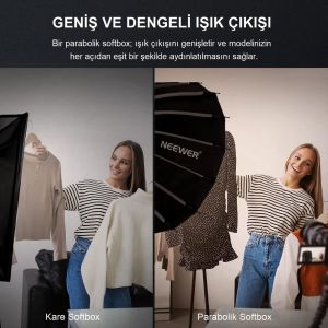 NEEWER 65cm Parabolic Softbox