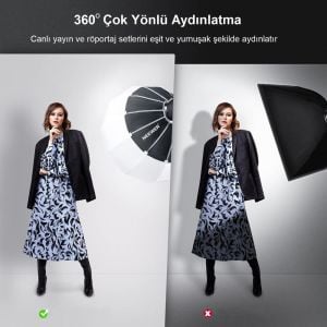 NEEWER NS90L Hızlı Kurulan 90cm Fener Softbox