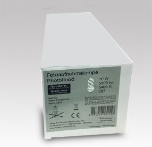 Kaiser 70w 5400K Gün Işığı Foto Optik Ampul