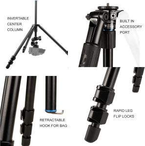 SLIK PRO AL-324-3W Alüminyum Tripod Kiti