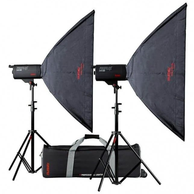 Multiblitz Luxkit-5 TR Profilite Eco 500 Paraflaş Set