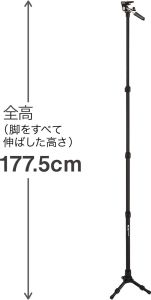 Slik Stand Pod 177cm Ayaklı Monopod