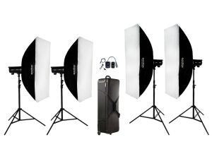 Godox DP800 III  DP400 III 4'lü Paraflaş Kit