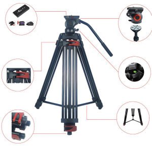 Milica MLK-901B 195cm Çantalı Profesyonel Video Tripod