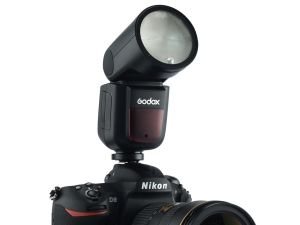Godox V1 Nikon Uyumlu Yuvarlak Kafa Flaş