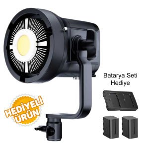 GDX HDB-120W Led Video Işığı - Batarya Seti Hediyeli