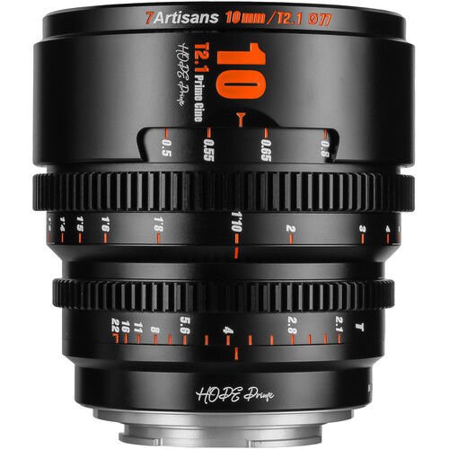 7Artisans 10mm T2.1 Hope S35 Full Frame Cine Lens (Sony E)