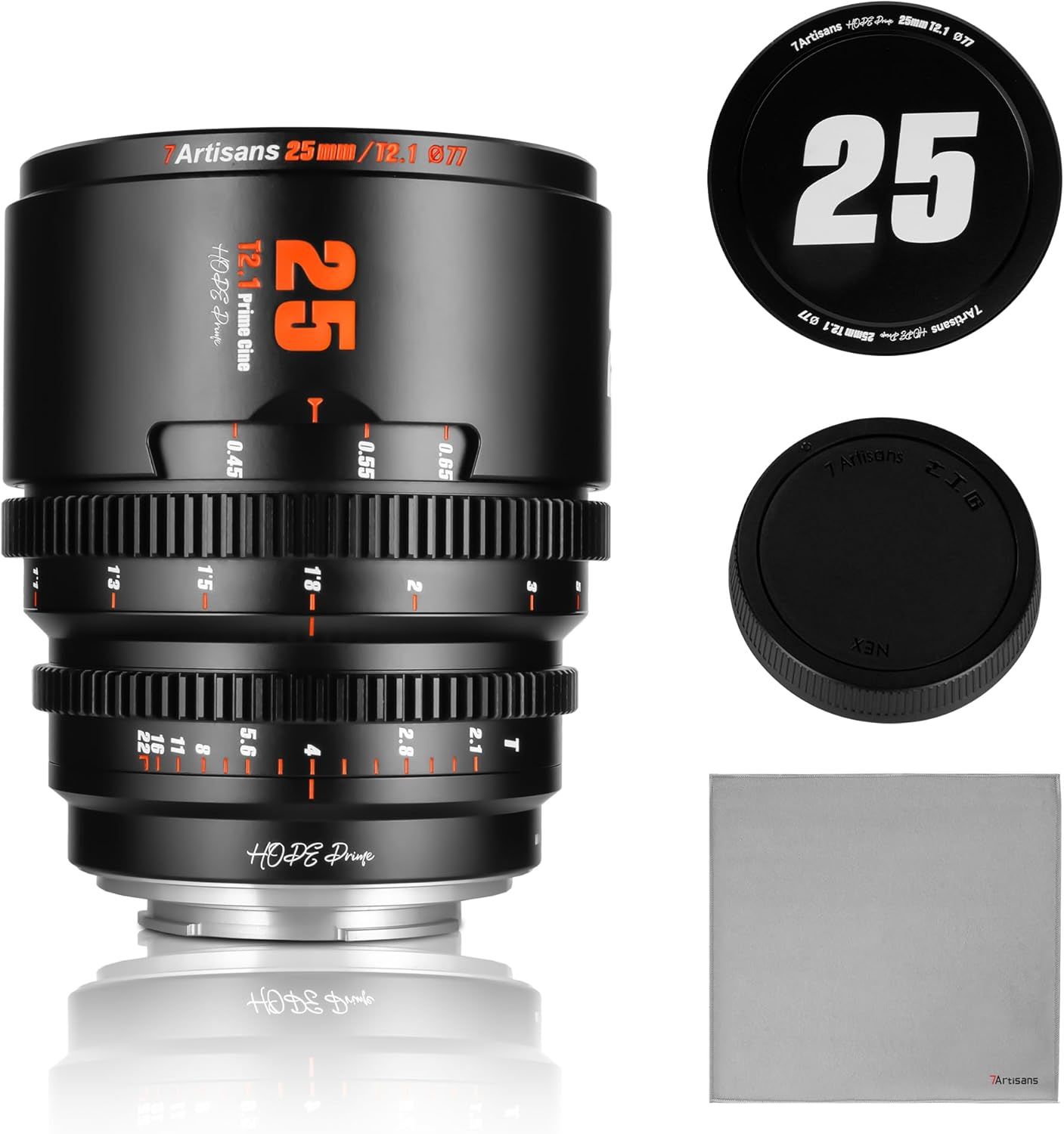 7Artisans 25mm T2.1 Hope S35 Full Frame Cine Lens ( Sony E )