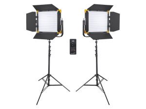 Godox LD150RS 2'li RGB LED Panel Işık Kiti