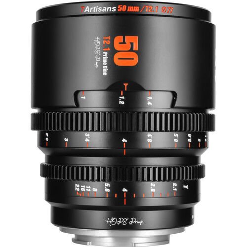 7Artisans 50mm T2.1 Hope S35 Full Frame Cine Lens (Sony)