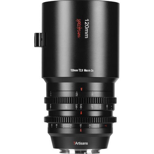 7Artisans Spectrum 120mm T2.9 Full-Frame 2x Macro Lens (Sony E)
