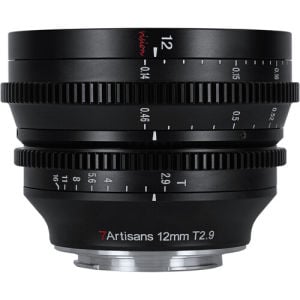 7Artisans 12mm T2.9 Vision APSC Cine Lens (Sony)