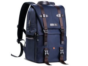 K&F Concept Kemerli L Mavi Sırt Çantası (KF13.087)