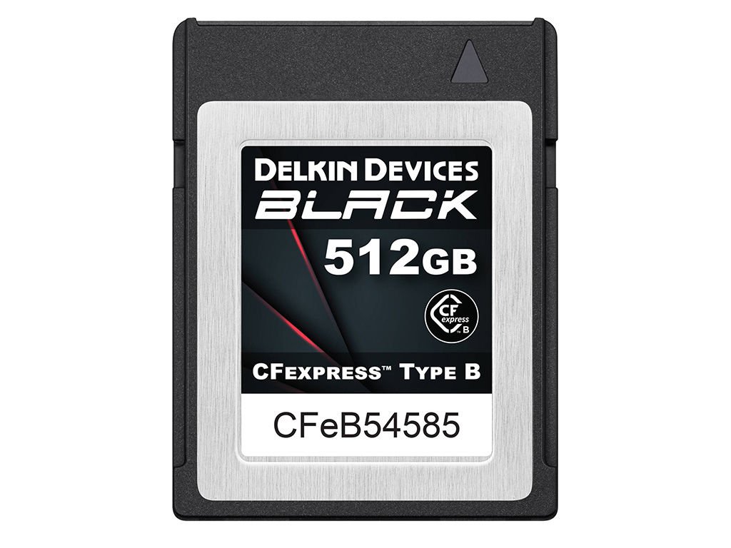 Delkin 512GB CFexpress Siyah Type-B Hafıza Kartı