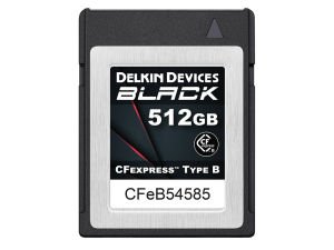 Delkin 512GB CFexpress Siyah Type-B Hafıza Kartı