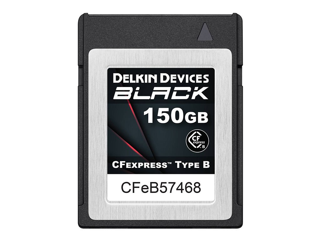 Delkin 150GB CFexpress Siyah Type-B Hafıza Kartı