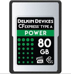 Delkin Devices 80GB POWER CFexpress Type A Hafıza Kartı