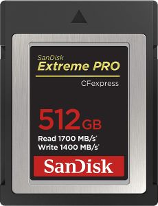 SanDisk 512GB Extreme PRO CFexpress Type B Hafıza Kartı