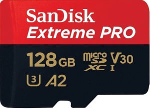 SanDisk 128GB Extreme Pro MicroSDXC Hafıza Kartı (200mb/s)