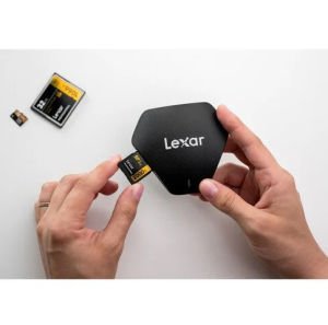 Lexar Professional Multi-Card 3-in-1 USB 3.1 Kart Okuyucu