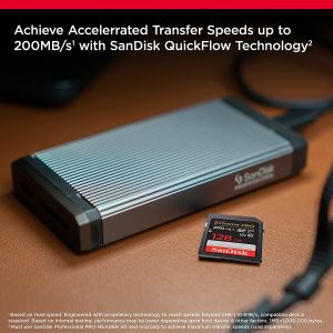 SanDisk 128GB Extreme Pro SDHC/SDXC Hafıza Kartı (200mb)