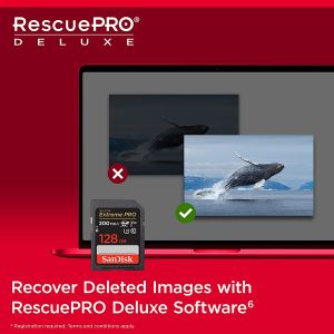 SanDisk 128GB Extreme Pro SDHC/SDXC Hafıza Kartı (200mb)