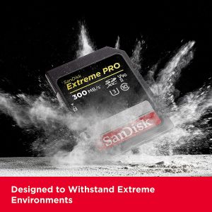 SanDisk 128GB Extreme PRO 300Mb SDXC UHS-II V90 SD Kart