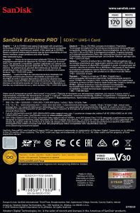 SanDisk 1TB 170mbSn Extreme Pro SD Hafıza Kartı