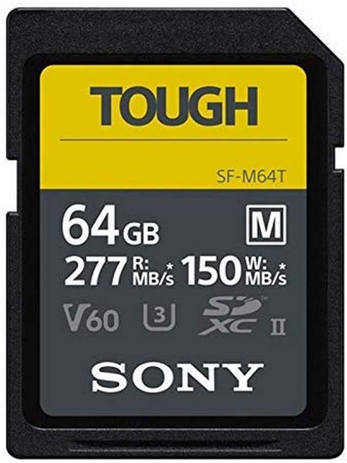 Sony 64GB SF-M Tough Series UHS-II SDXC Hafıza Kartı (SF-M64T)