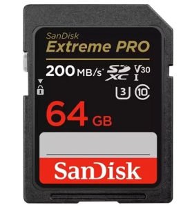 SanDisk 64GB Extreme Pro SDHC/SDXC Hafıza Kartı (200mb)