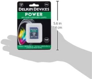 Delkin Devices 128GB Power SDXC UHS-II 2000X (V90) Hafıza Kartı