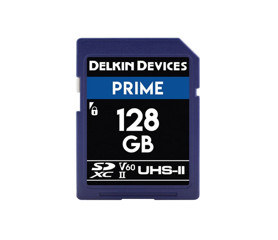 Delkin Devices 128GB Prime UHS-II SDXC (V60) Hafıza Kartı