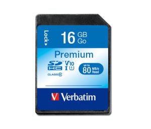 Verbatim 16GB Premium U1 SDHC Hafıza Kartı